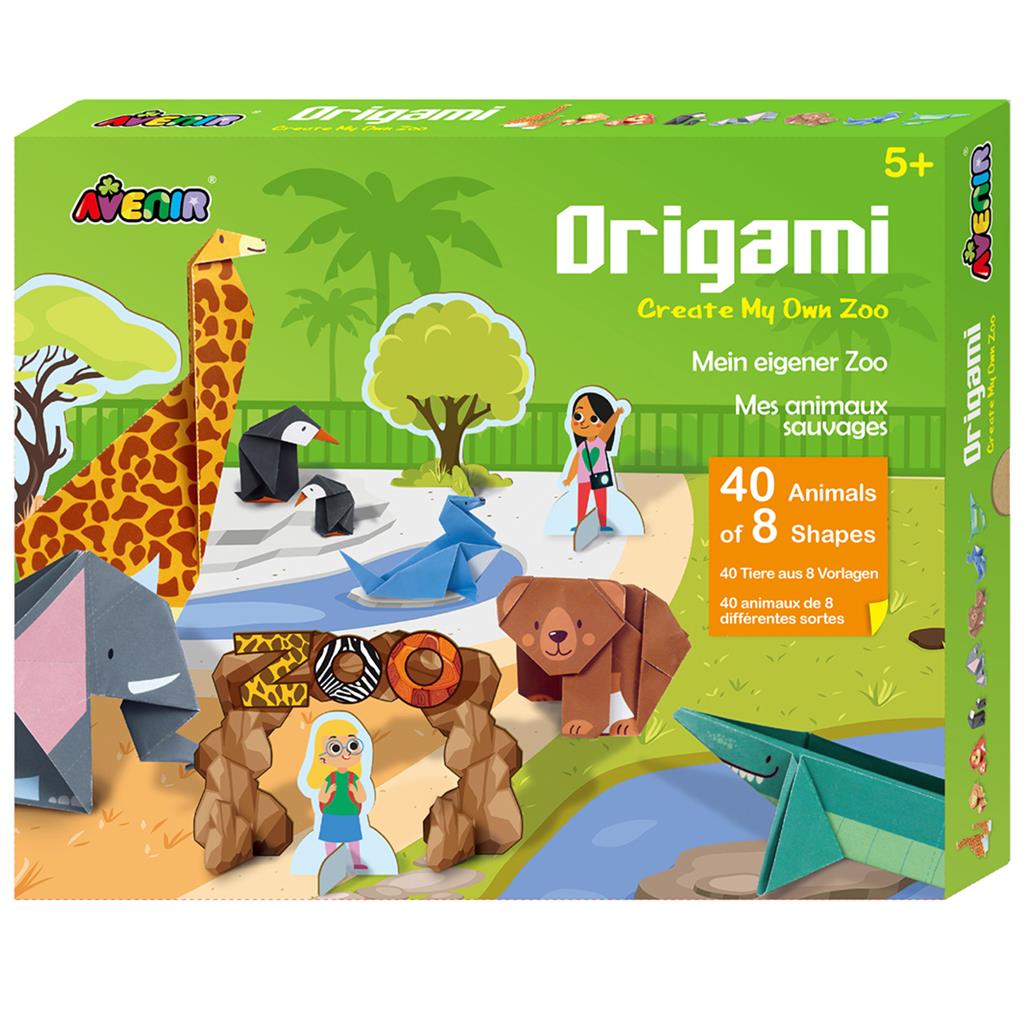 Origami-Create My Wild Animals | Dam webshop